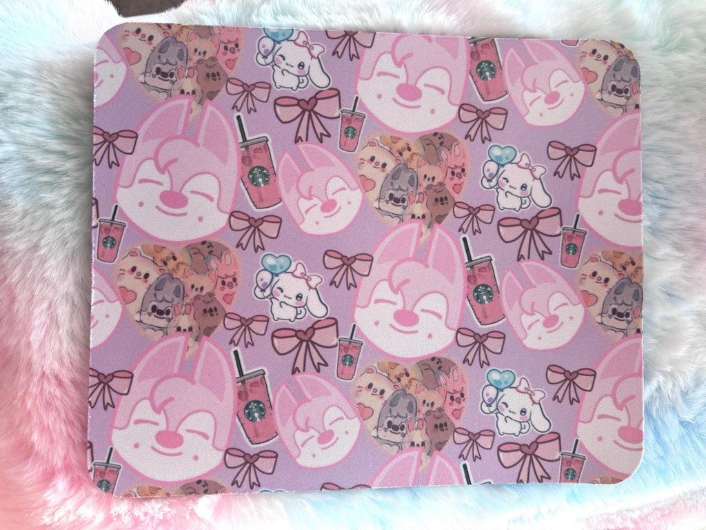 Personalized K-Pop Mouse Pads | SKZOO, Huntrix, Demon Hunters, Labubu, BTS, Jungkook, Ateez, Straykids  & More
