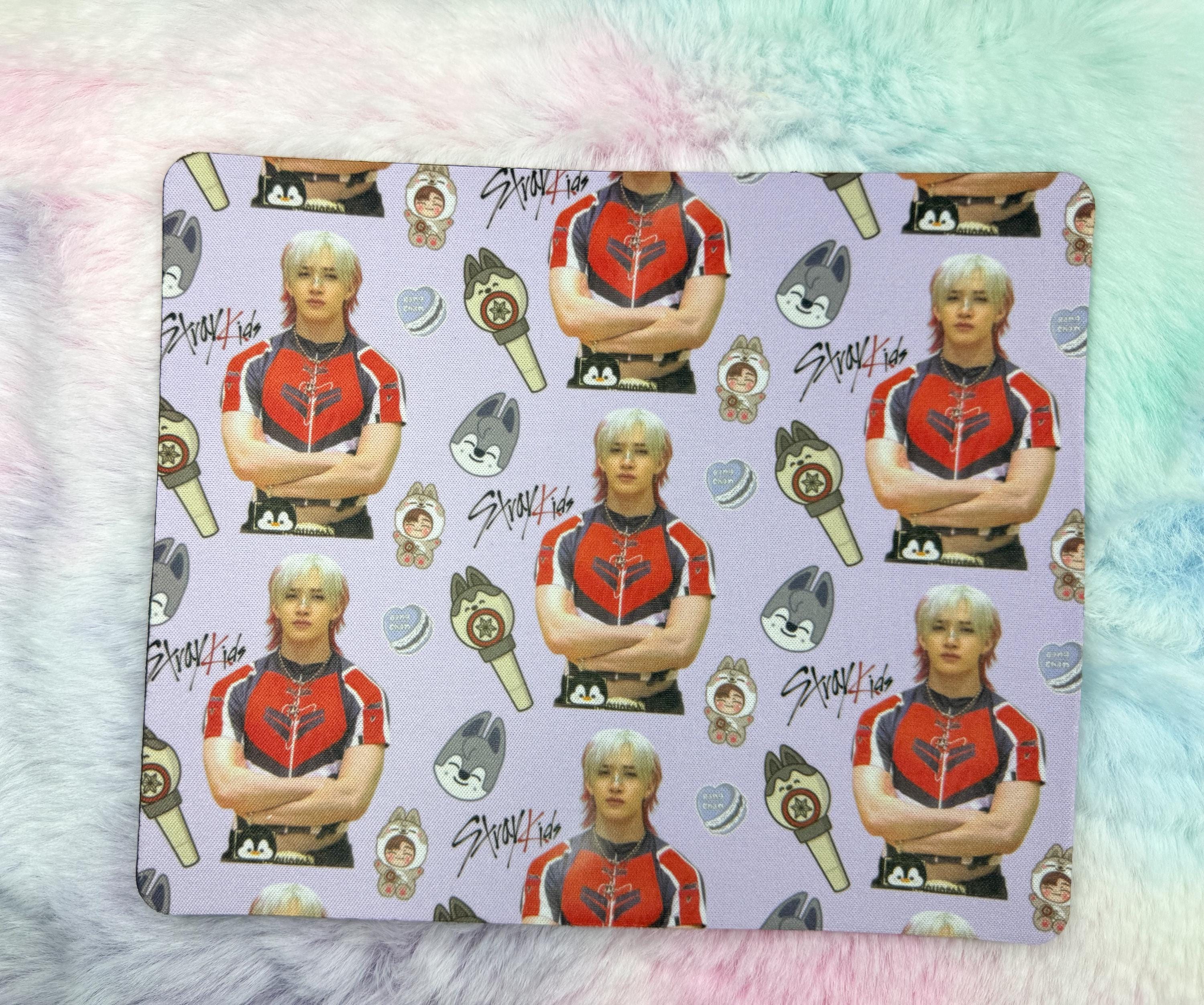 Personalized K-Pop Mouse Pads | SKZOO, Huntrix, Demon Hunters, Labubu, BTS, Jungkook, Ateez, Straykids  & More