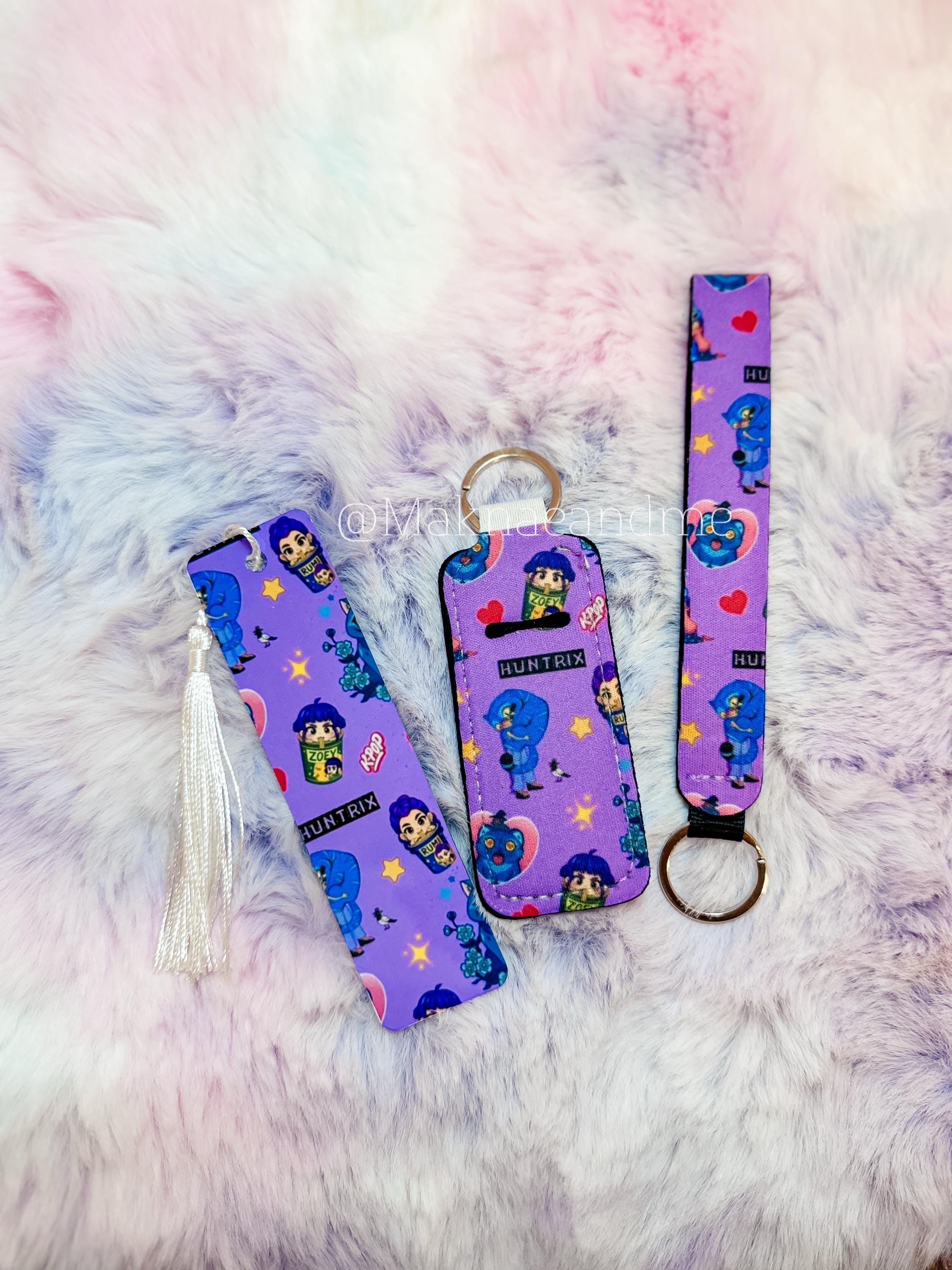 K-Pop Inspired Kawaii Keychains, bookmarks & Chapstick Holders – Handmade Cute Fandom Accessories