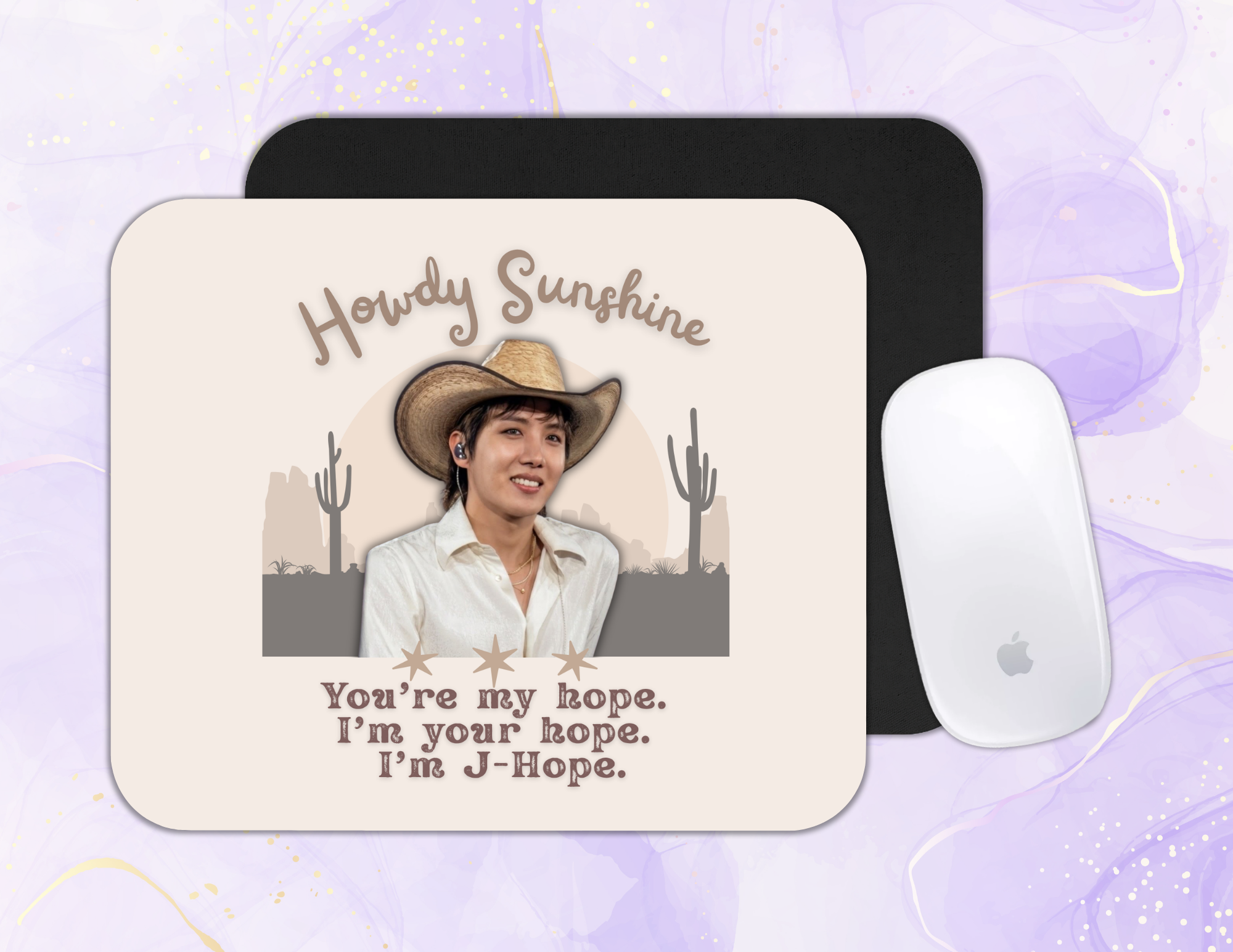 🤠 Cowboy Bangtan Mouse Pad