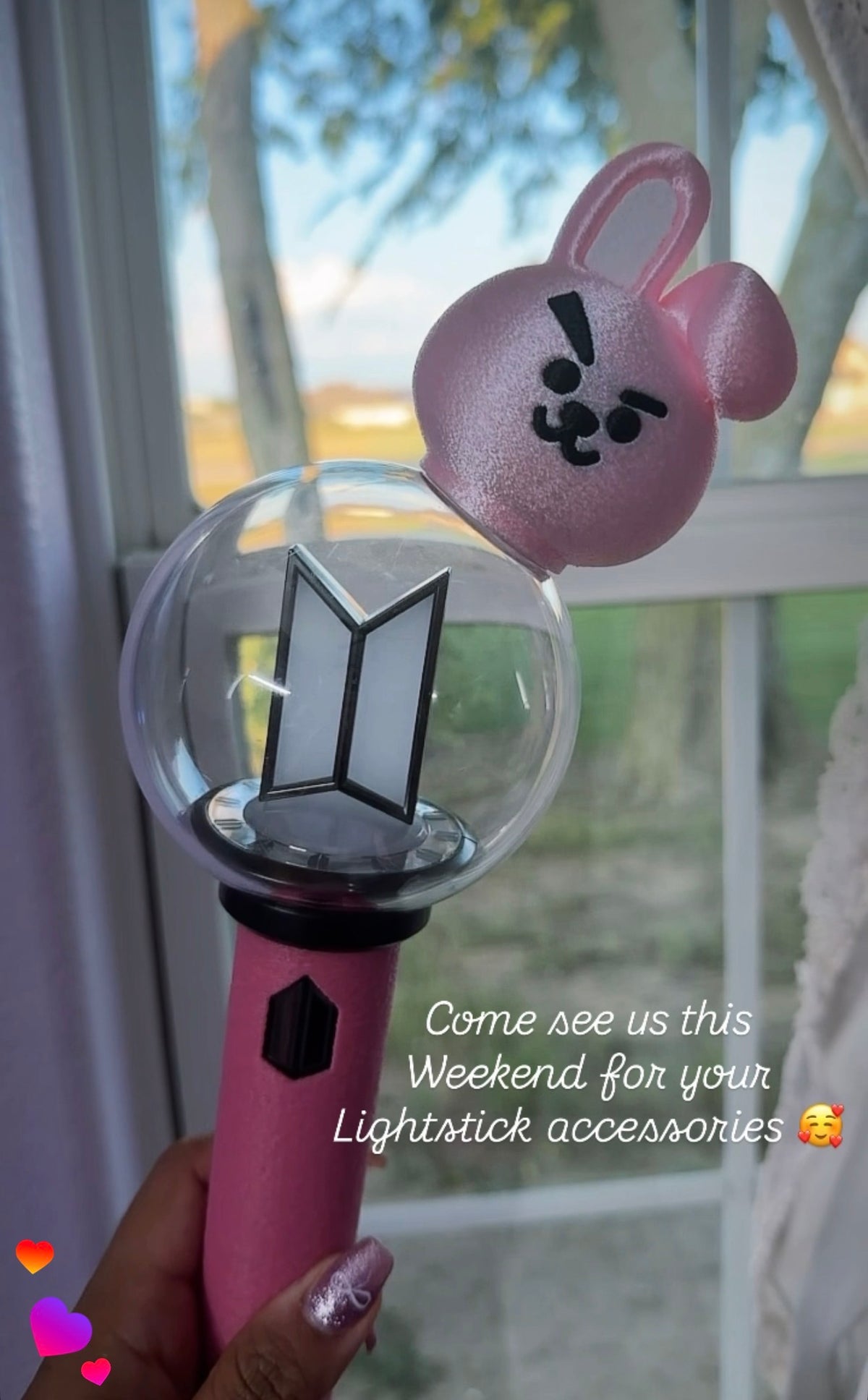 💜 Bangtan Bias Lightstick Topper | Version 4