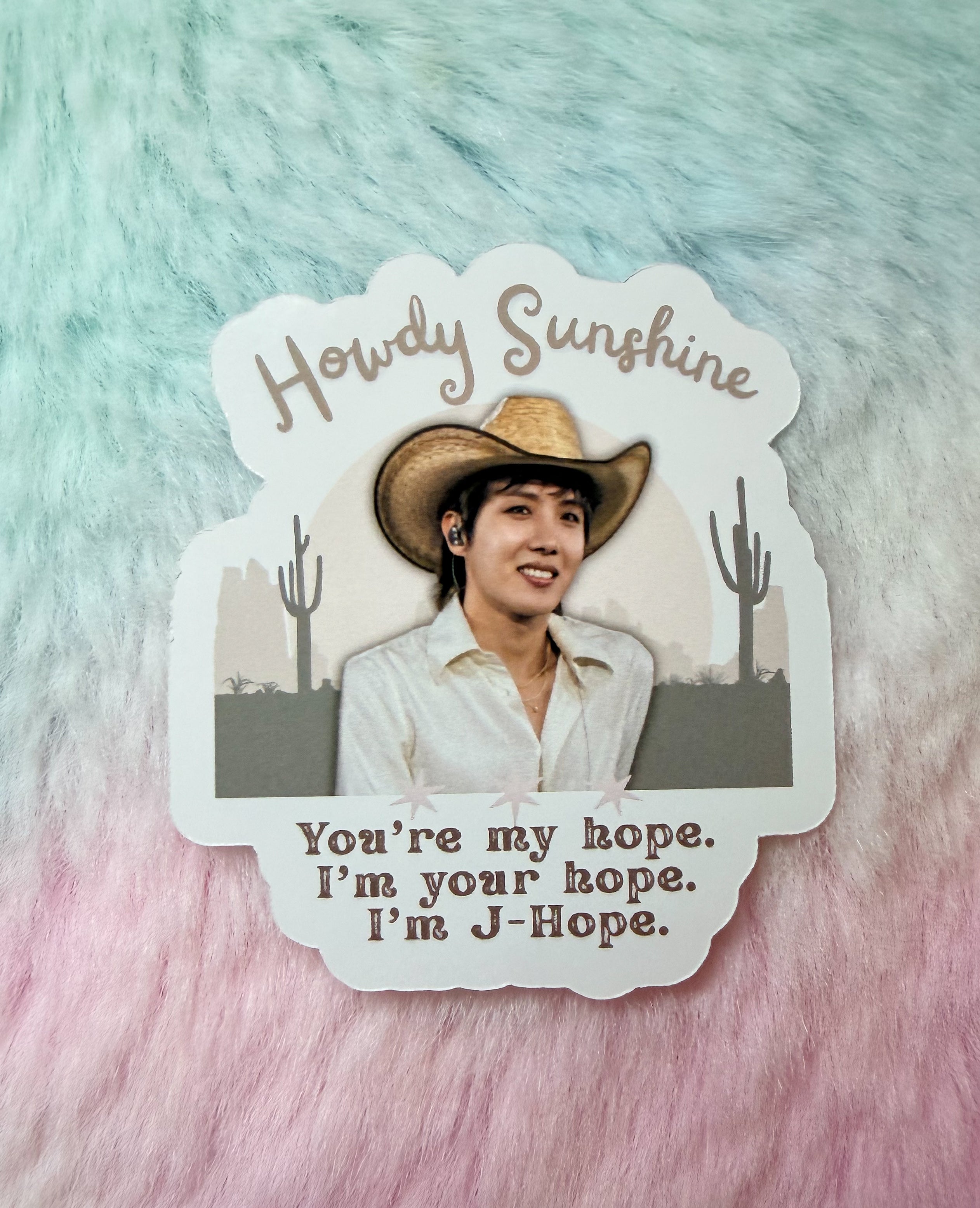 🤠 Cowboy Bangtan Sticker Collection | Mucho Pican-Tae Rodeo