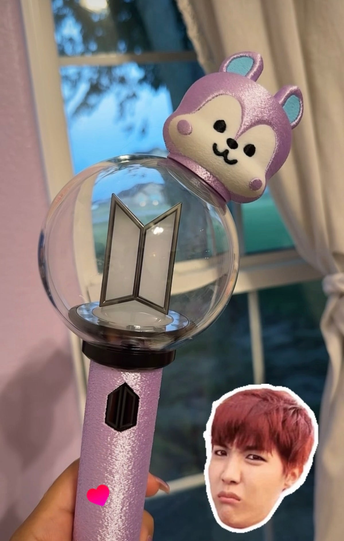 💜 Bangtan Bias Lightstick Topper | Version 4