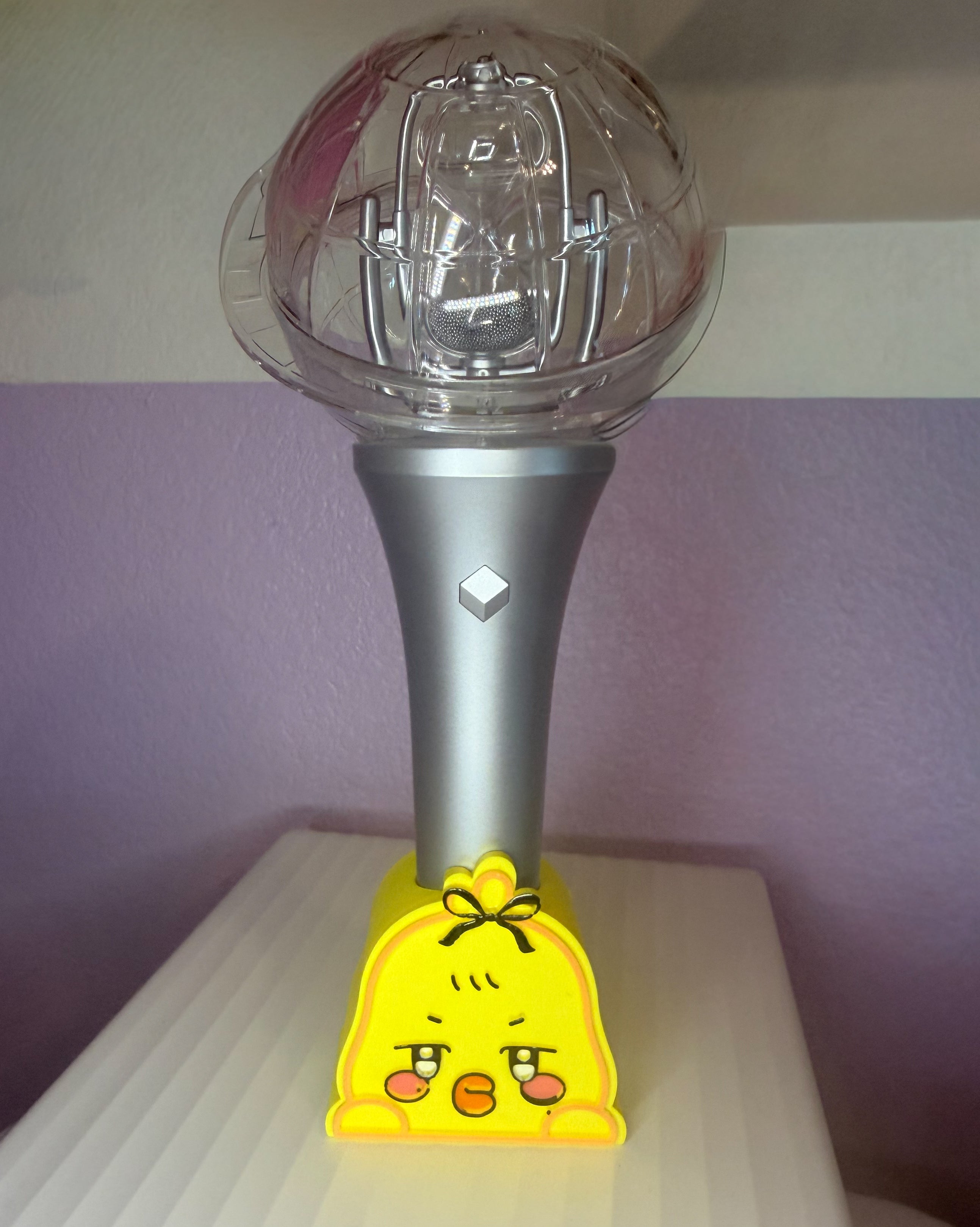 ANITEEZ Light Stick Stand | Fits Lightiny Version 2 & 3 | 3D Printed ATEEZ Display Holder