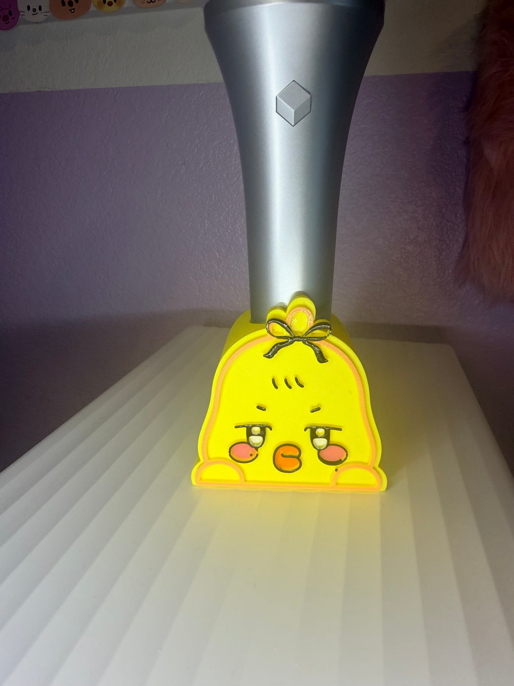 ANITEEZ Light Stick Stand | Fits Lightiny Version 2 & 3 | 3D Printed ATEEZ Display Holder
