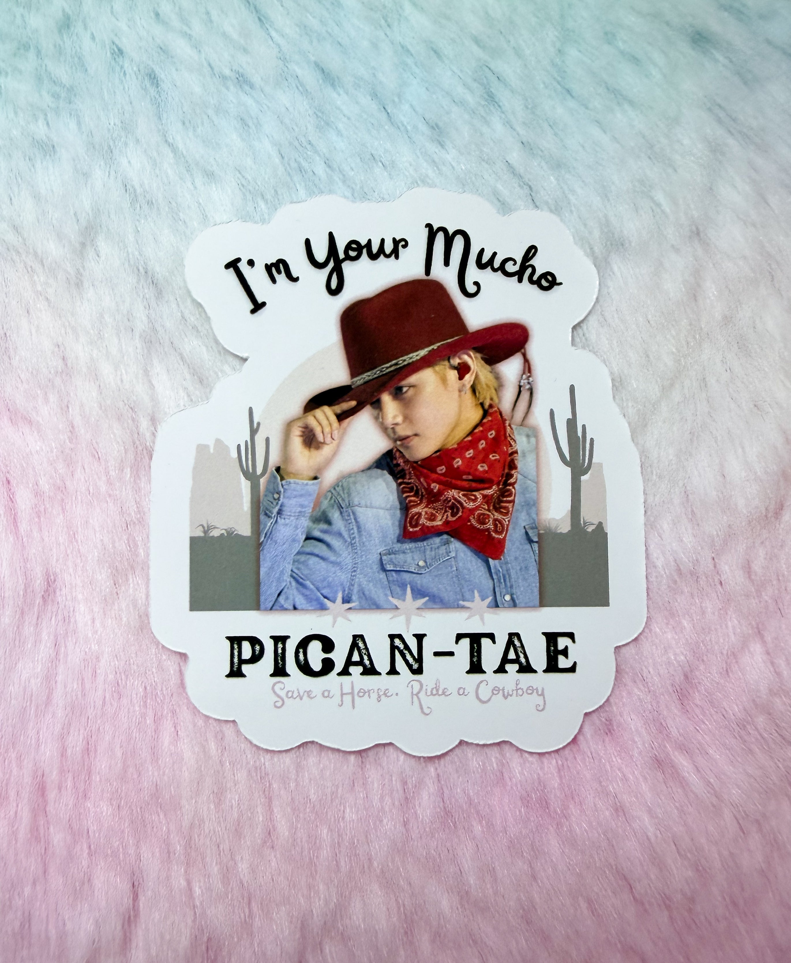 🤠 Cowboy Bangtan Sticker Collection | Mucho Pican-Tae Rodeo