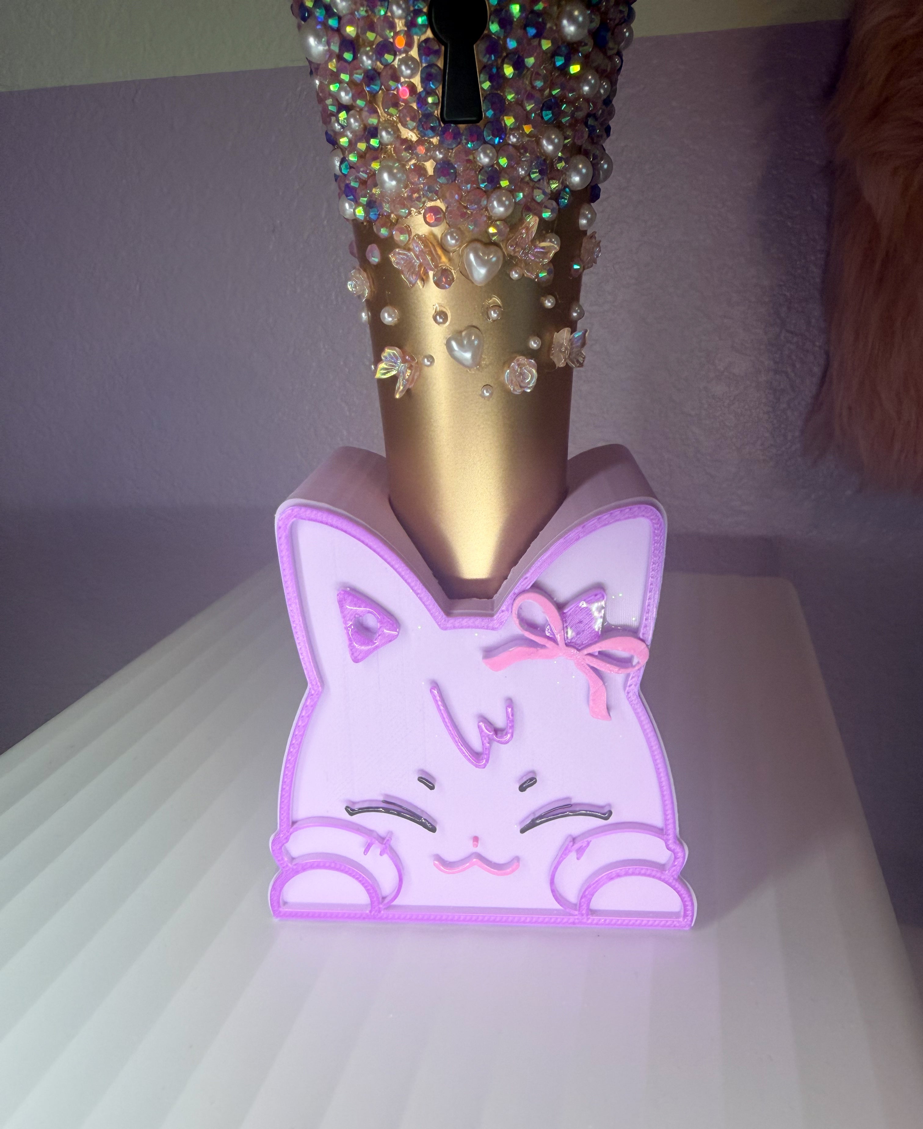 ANITEEZ Light Stick Stand | Fits Lightiny Version 2 & 3 | 3D Printed ATEEZ Display Holder