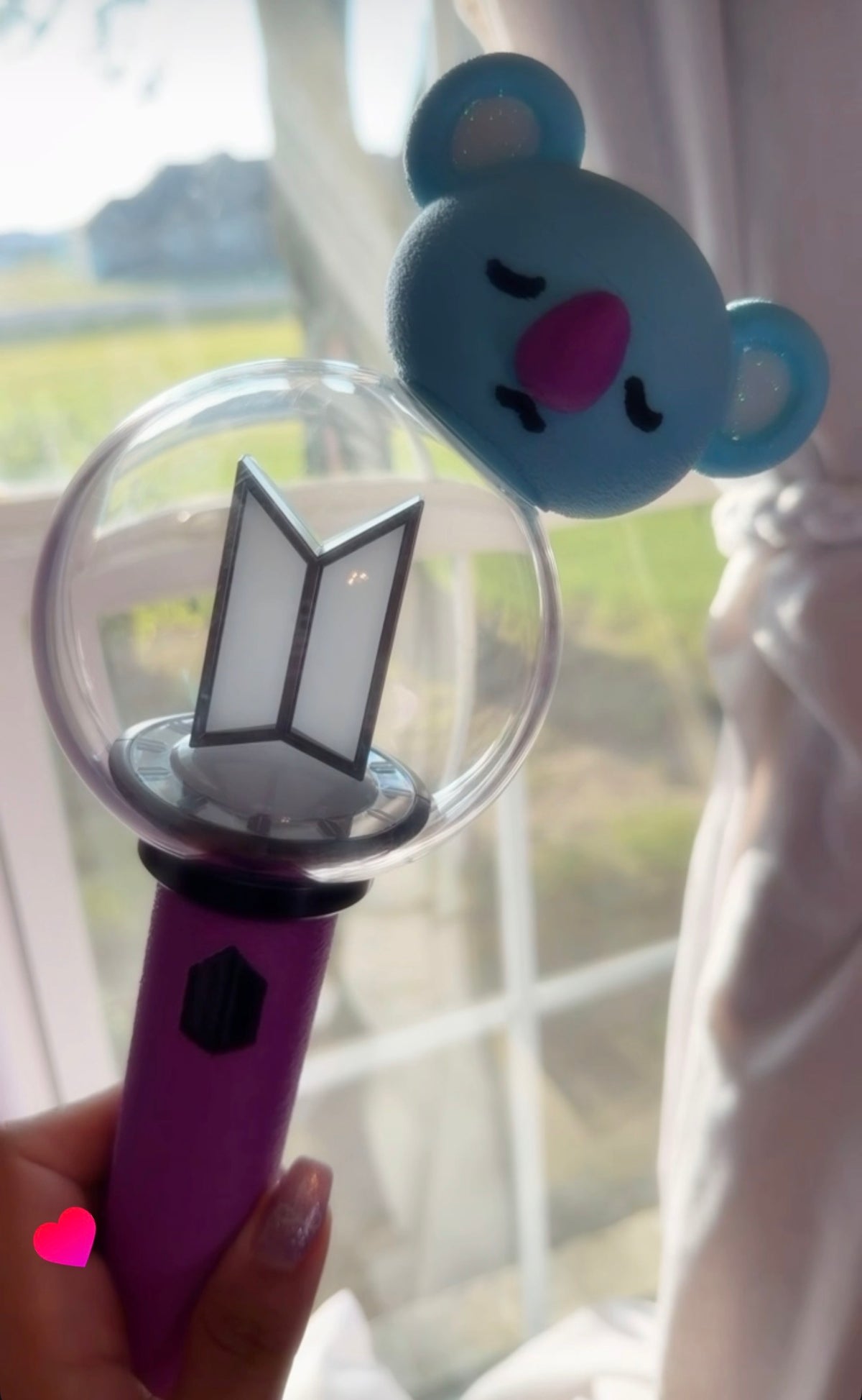 💜 Bangtan Bias Lightstick Topper | Version 4