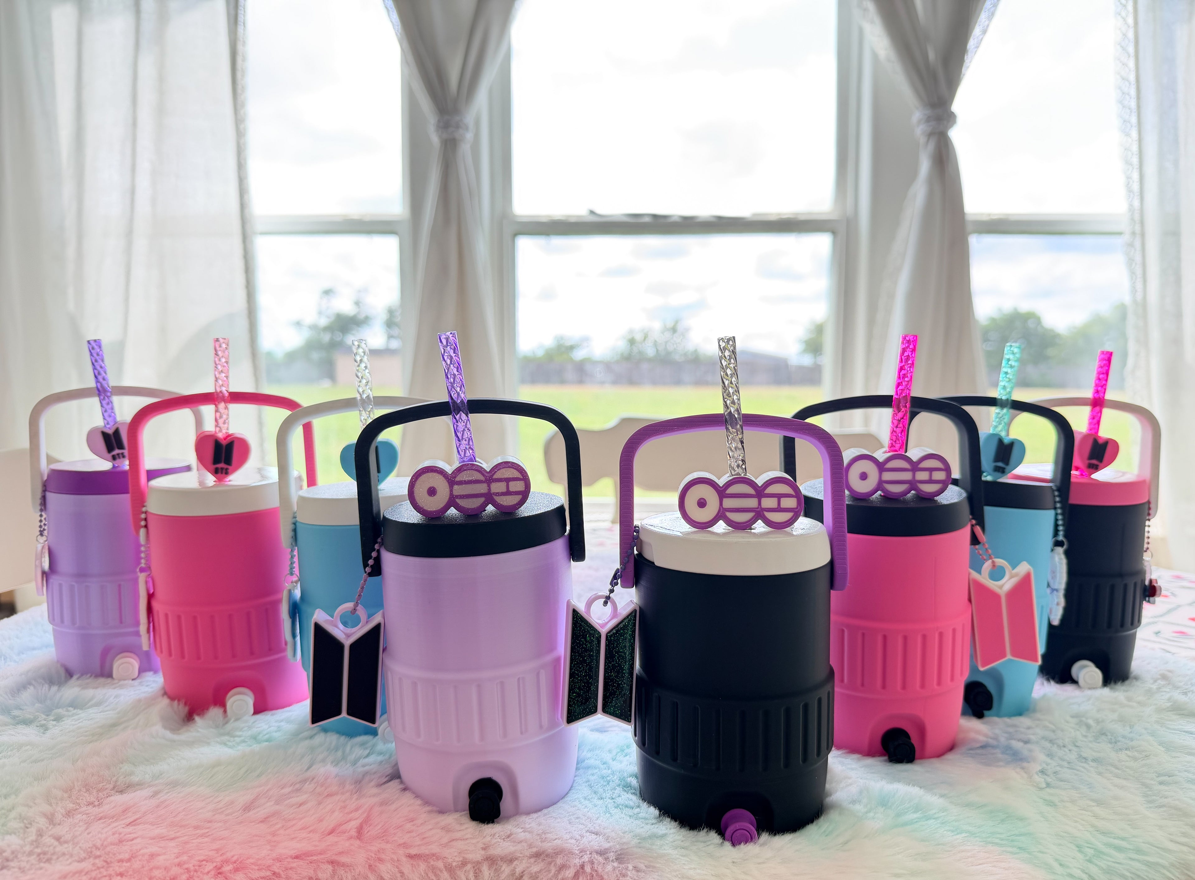 BTS Inspired Arirang Can Koozie 💜 | Standard Can Holder Set
