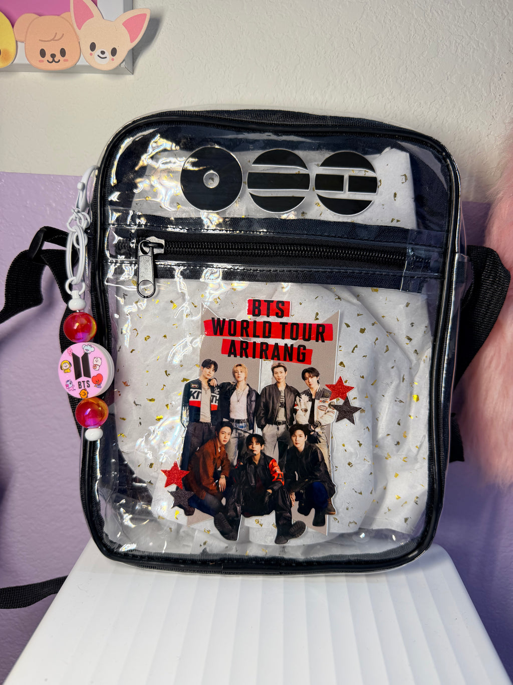 Maknae & Me Exclusive BTS Arirang Concert Bag | Crossbody or Fanny Pack | Bias or OT7