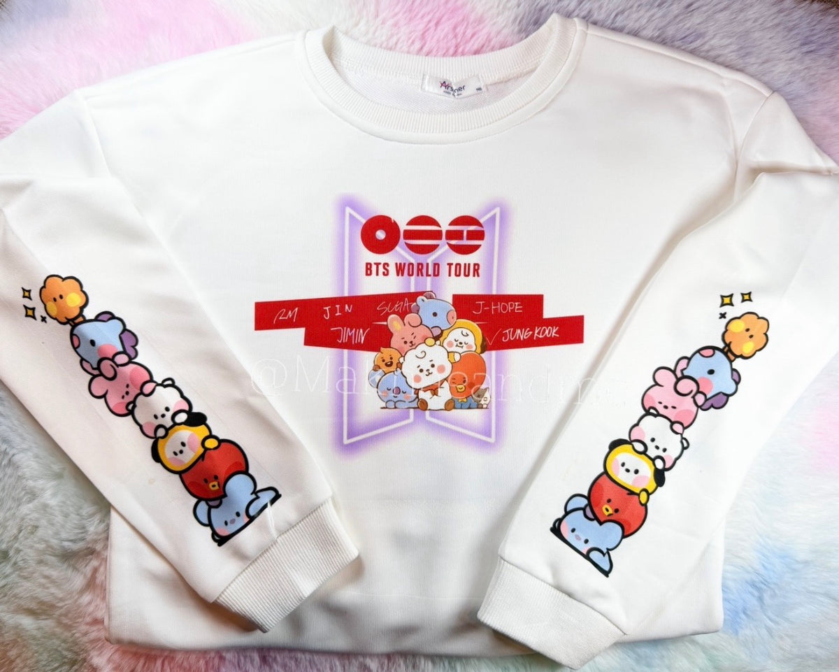 ARIRANG Cozy Crewneck 💜 | BTS World Tour Inspired