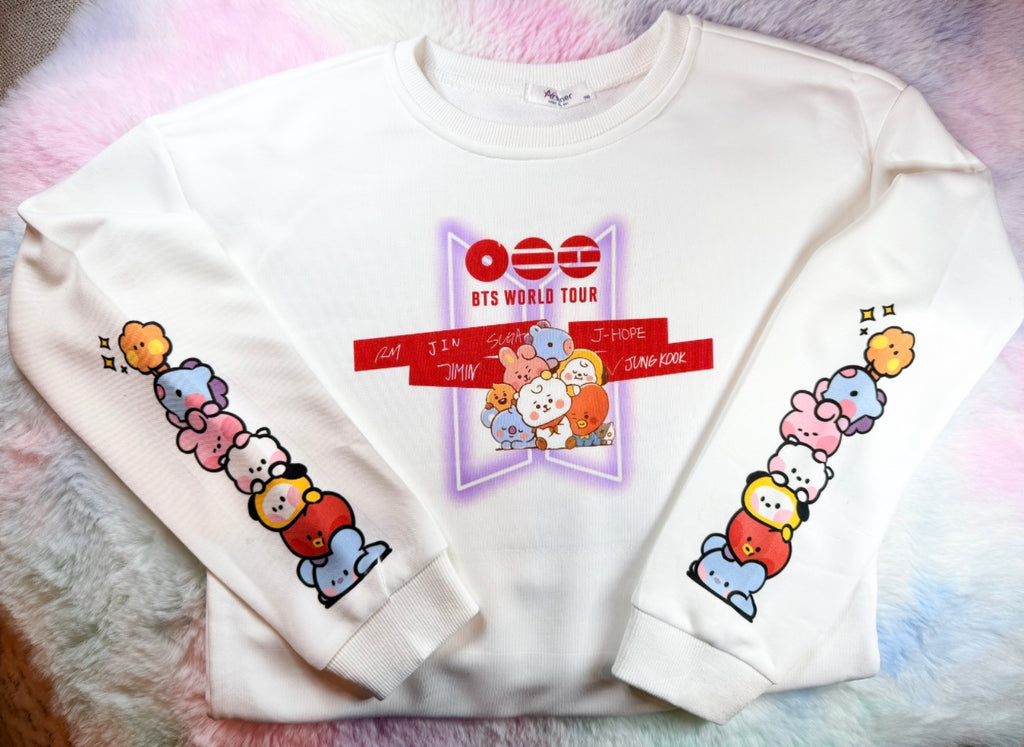 ARIRANG Cozy Crewneck 💜 | BTS World Tour Inspired