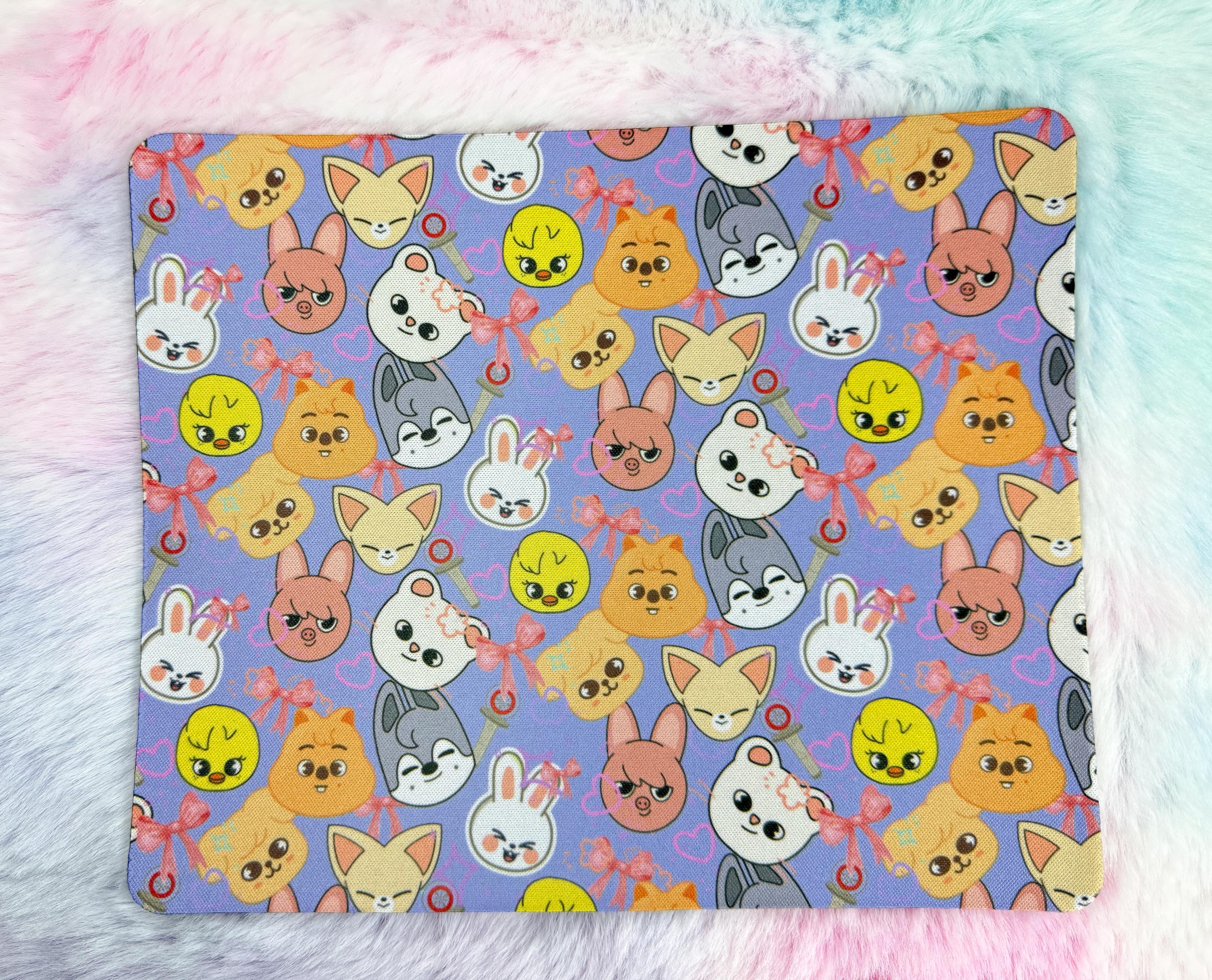 Personalized K-Pop Mouse Pads | SKZOO, Huntrix, Demon Hunters, Labubu, BTS, Jungkook, Ateez, Straykids  & More