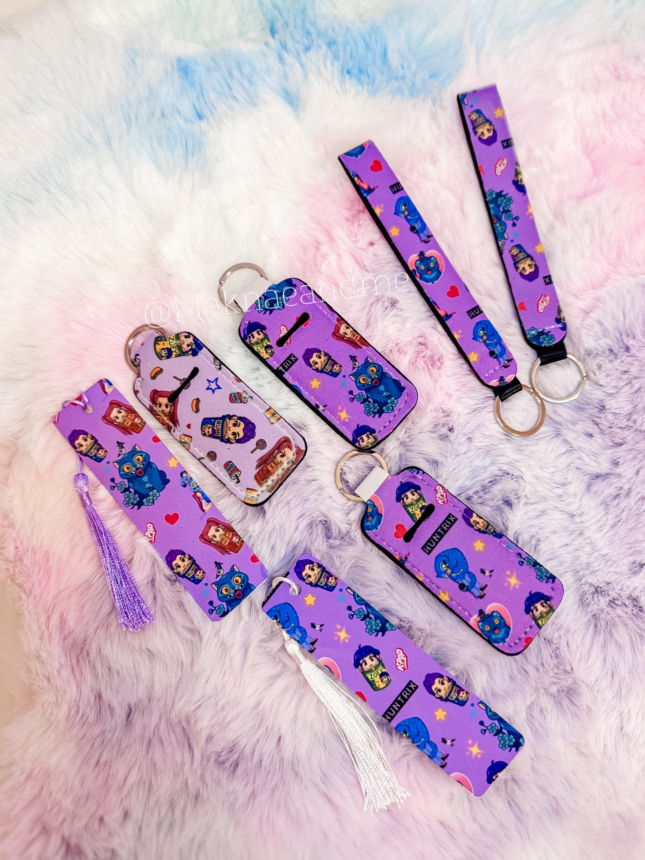 K-Pop Inspired Kawaii Keychains, bookmarks & Chapstick Holders – Handmade Cute Fandom Accessories