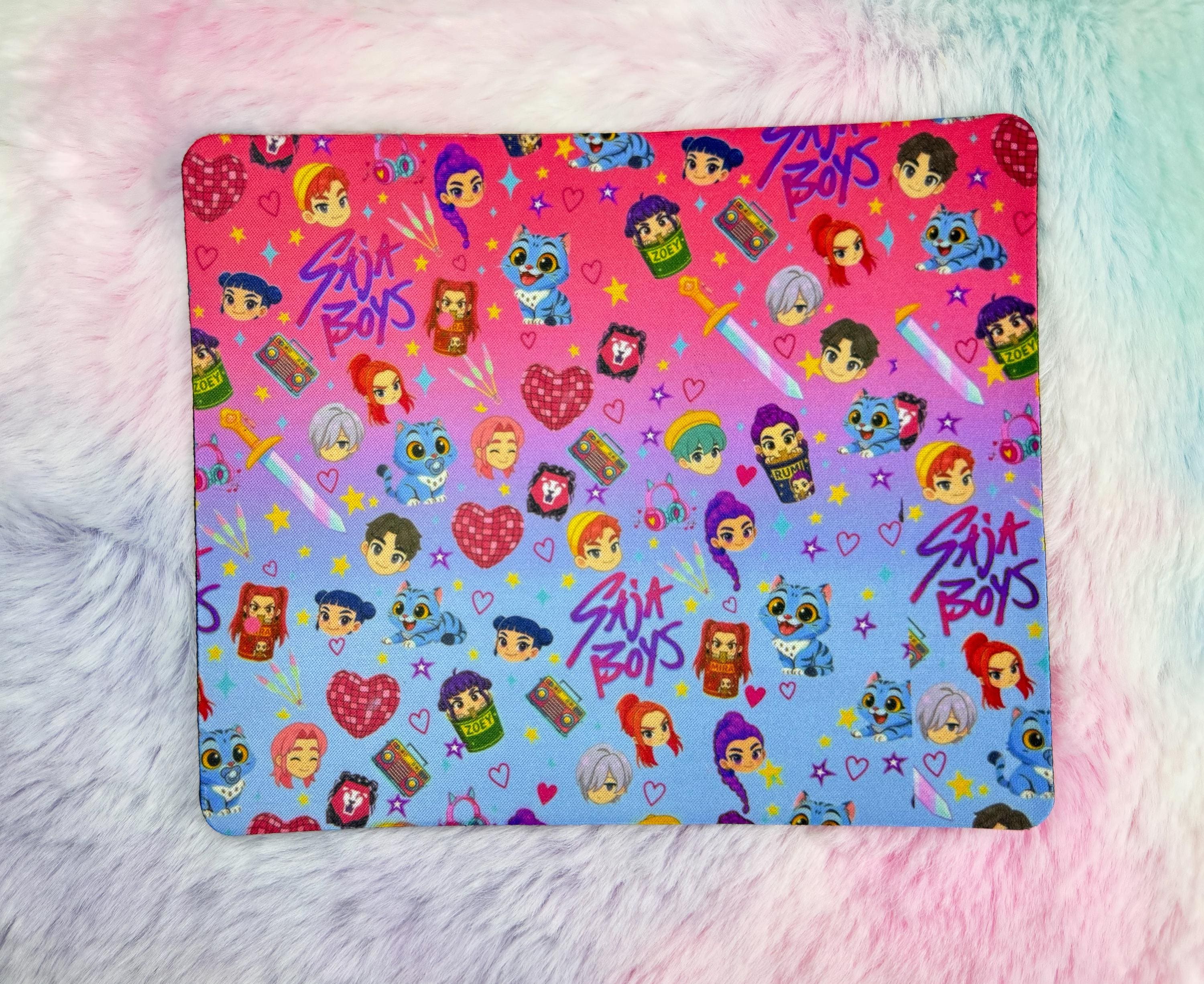 Personalized K-Pop Mouse Pads | SKZOO, Huntrix, Demon Hunters, Labubu, BTS, Jungkook, Ateez, Straykids  & More