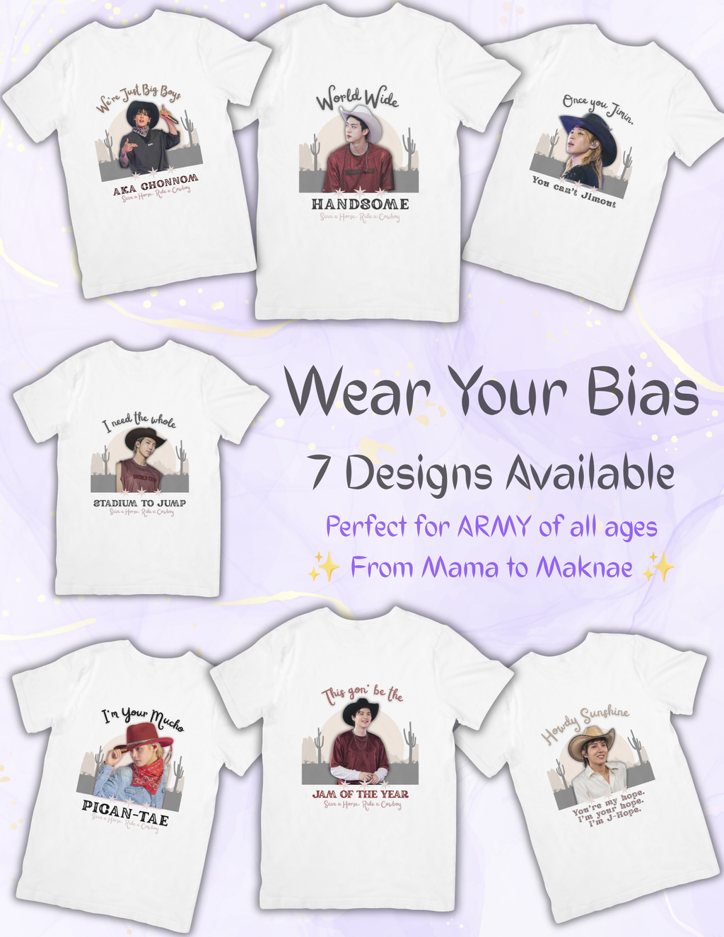🤠 Cowboy Bangtan T-Shirt