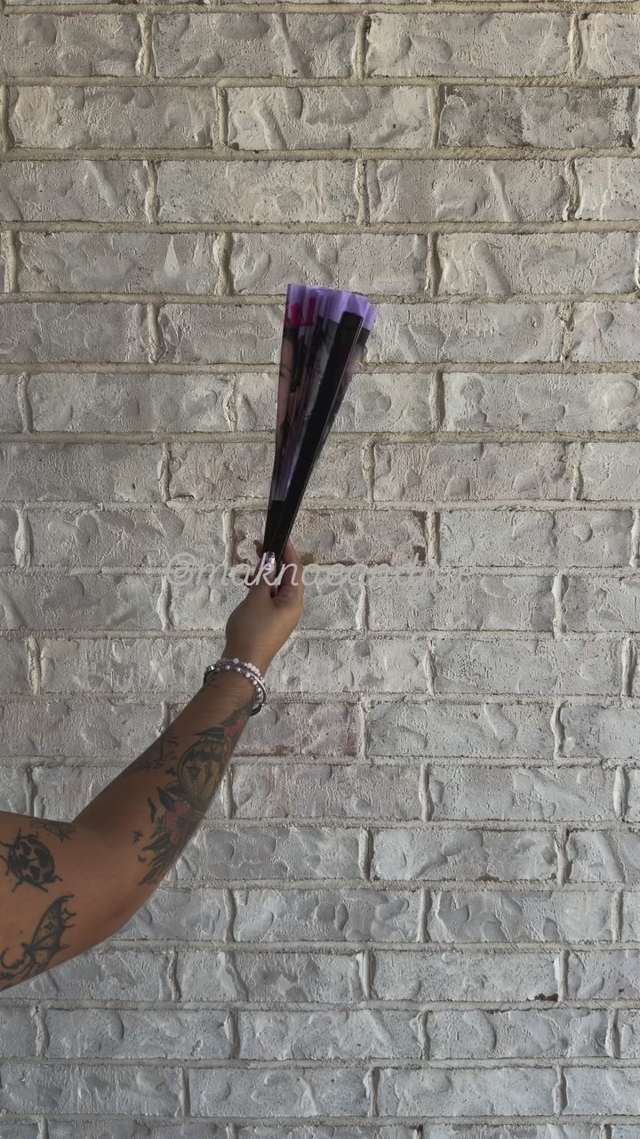 BTS Clack Fan | 25” Folding Fan