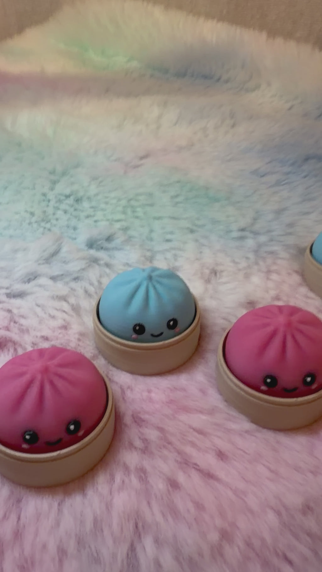 🥟 Mini Dumpling Fidget Keychain | 3D Printed Clicker
