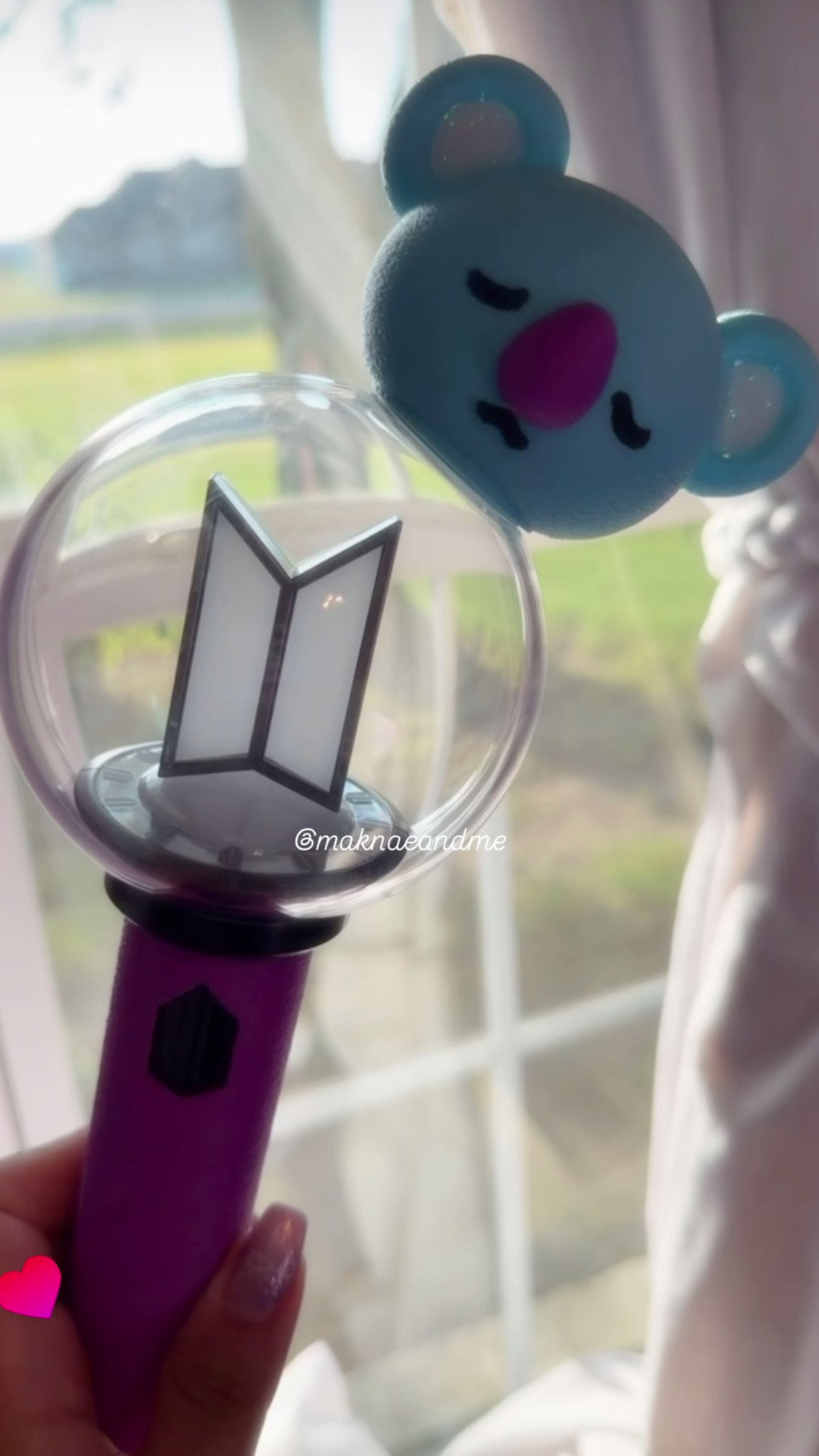 💜 Bangtan Bias Lightstick Topper | Version 4