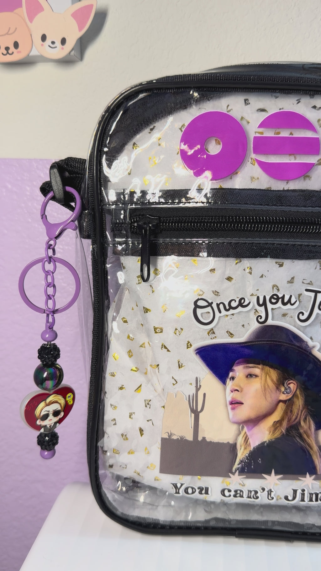 Maknae & Me Exclusive BTS Arirang Concert Bag | Crossbody or Fanny Pack | Bias or OT7